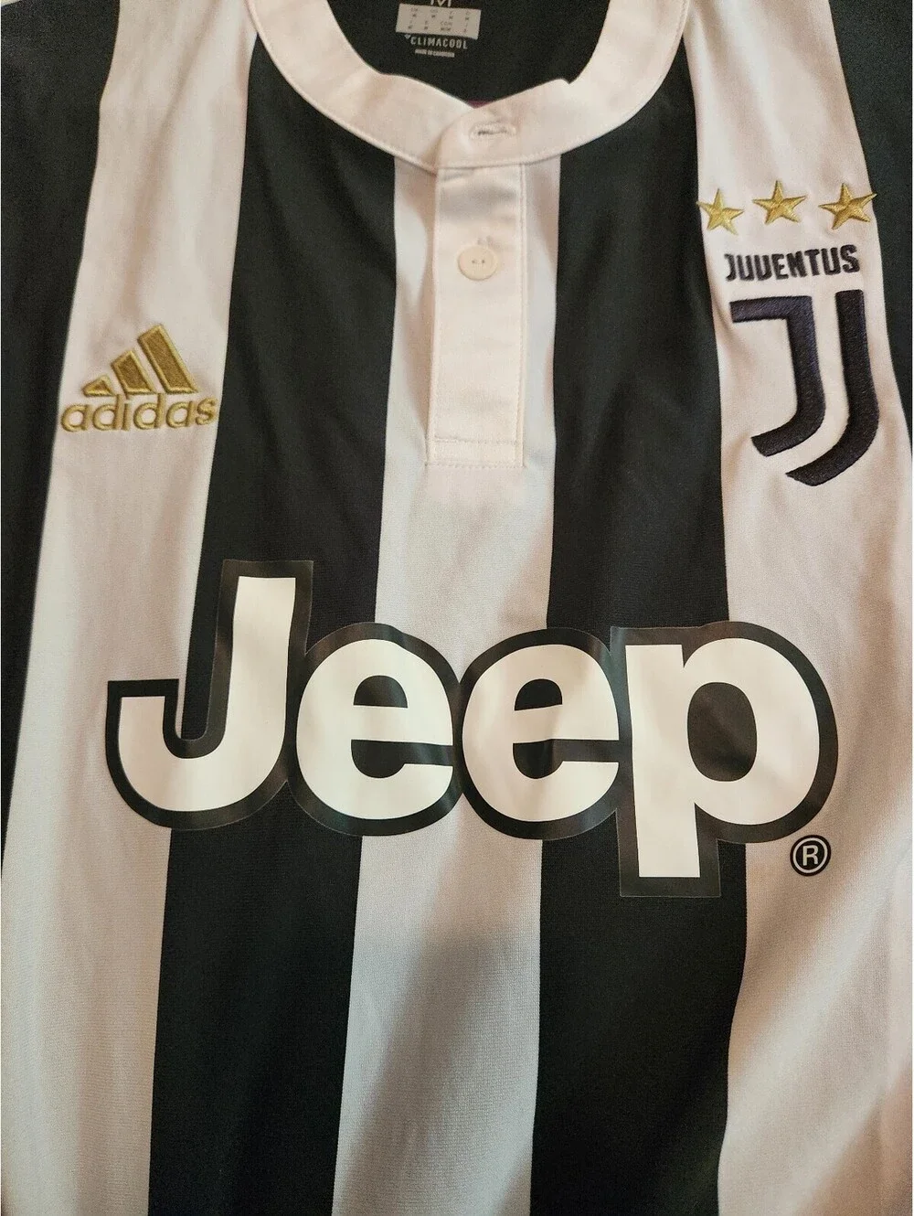 Juventus FC 2017/2018 Italy Home Soccer Jersey Size M